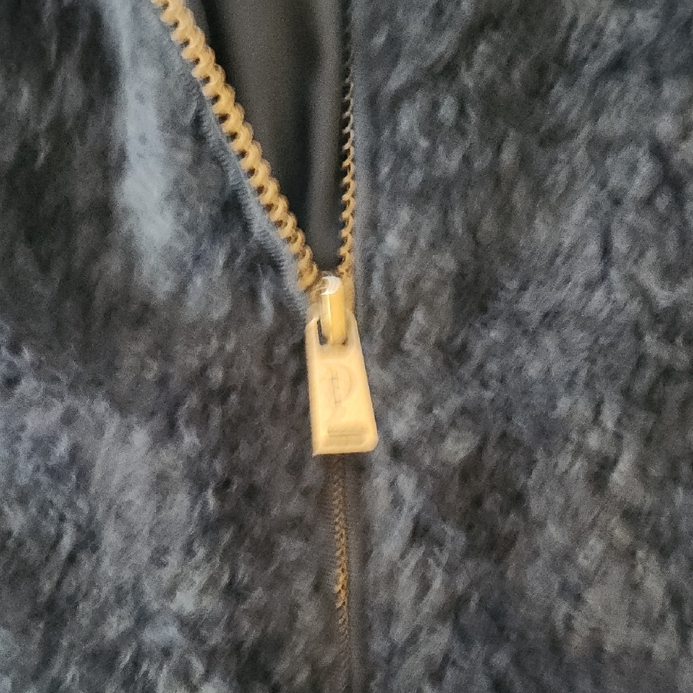 Pendleton Blue Fleece Puffer Jacket - image 4